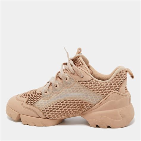 dior d-connect sneakers beige